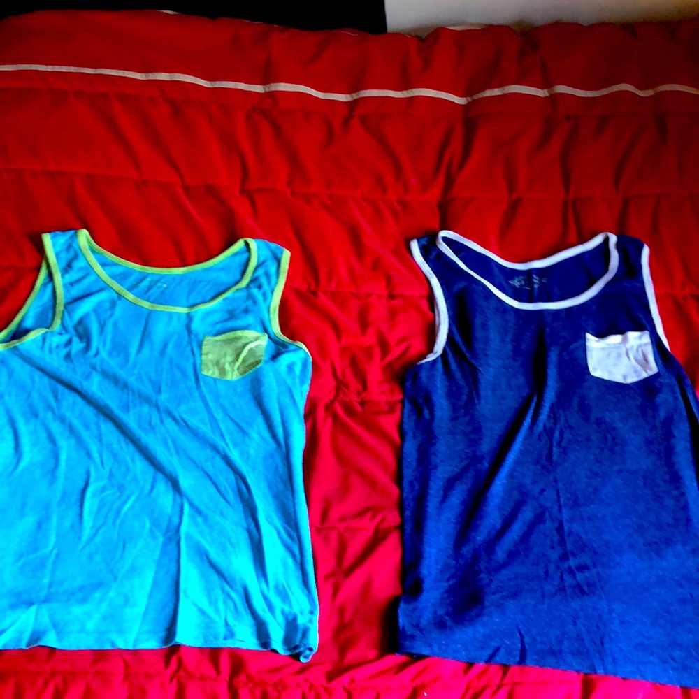 Two tank tops